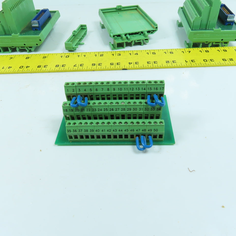Phoenix Contact 5547144 Input Adapter Terminal Block Lot Of 4