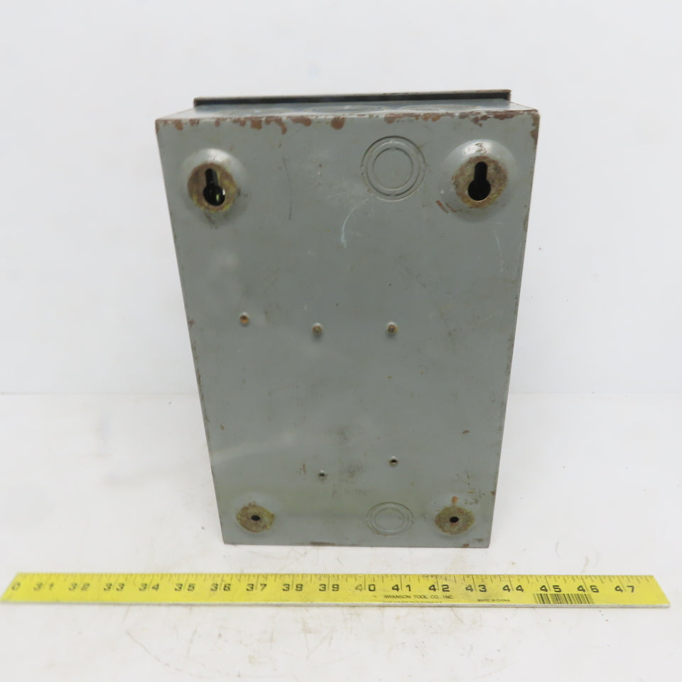 Westinghouse HU261 30A 600V 2 Pole Non-Fusible Safety Disconnect Switch