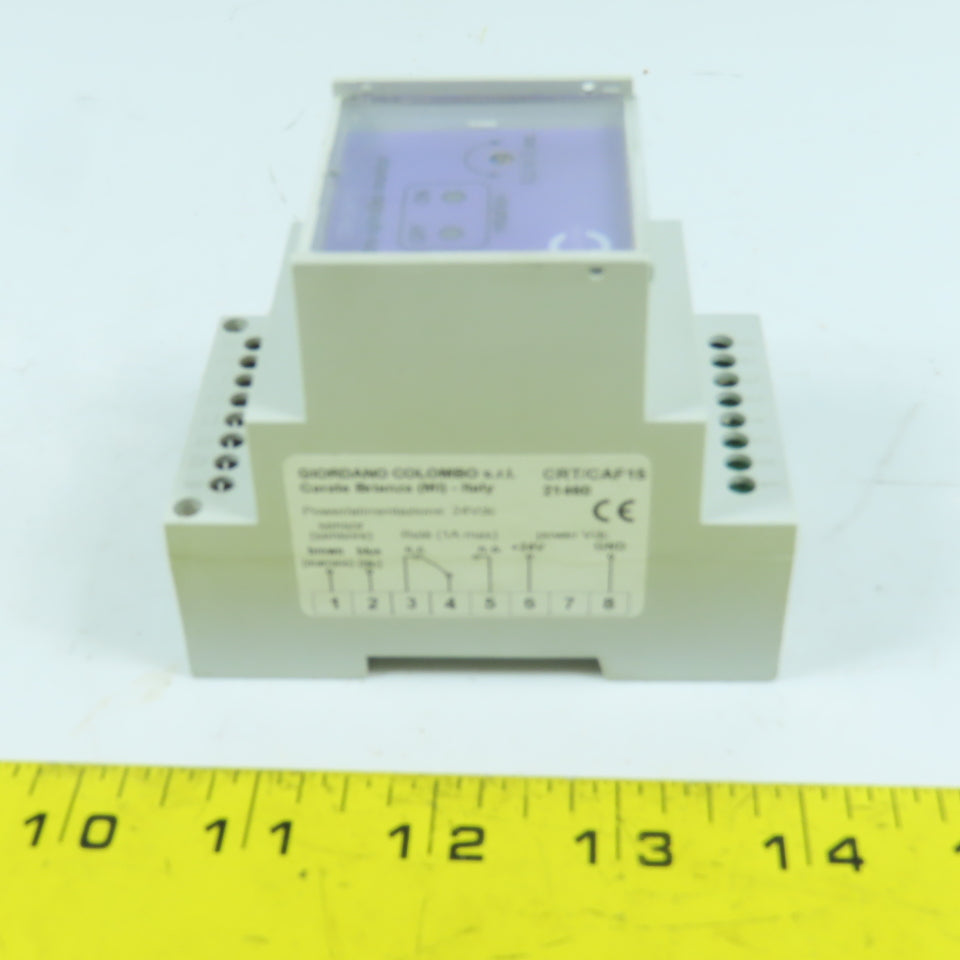 Giordano Colombo CRT/CAF15 Electro Spindle Monitor Relay 24V DC