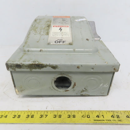 ITE F-351 30A 600V 3 Pole Fusible Safety Disconnect Switch