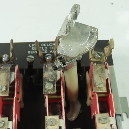 General Electric THC31 Fusible Disconnect Switch 600VAC 30A 3PH
