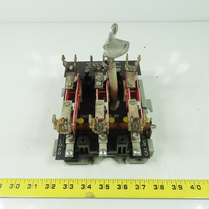 General Electric THC31 Fusible Disconnect Switch 600VAC 30A 3PH