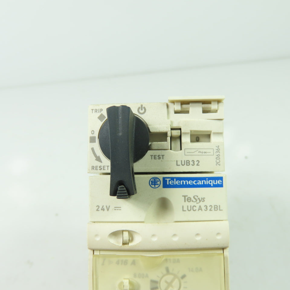 Schneider Electric LUB32 600V 25Hp LUCA05BL NON-Reversing Motor Starter 32A 3Ph