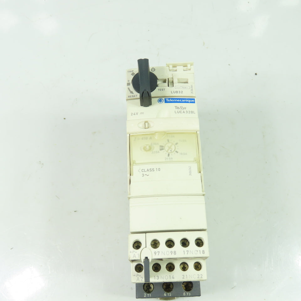 Schneider Electric LUB32 600V 25Hp LUCA05BL NON-Reversing Motor Starter 32A 3Ph