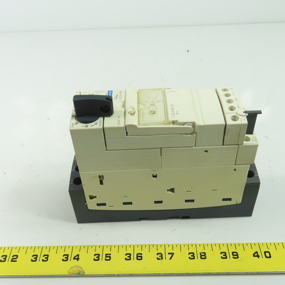 Schneider Electric LUB12 600V 10Hp LUCA1XBL NON-Reversing Motor Starter 12A 3Ph