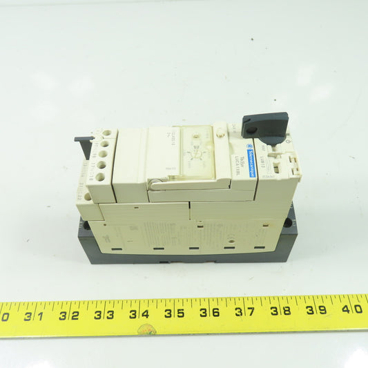 Schneider Electric LUB12 600V 10Hp LUCA1XBL NON-Reversing Motor Starter 12A 3Ph