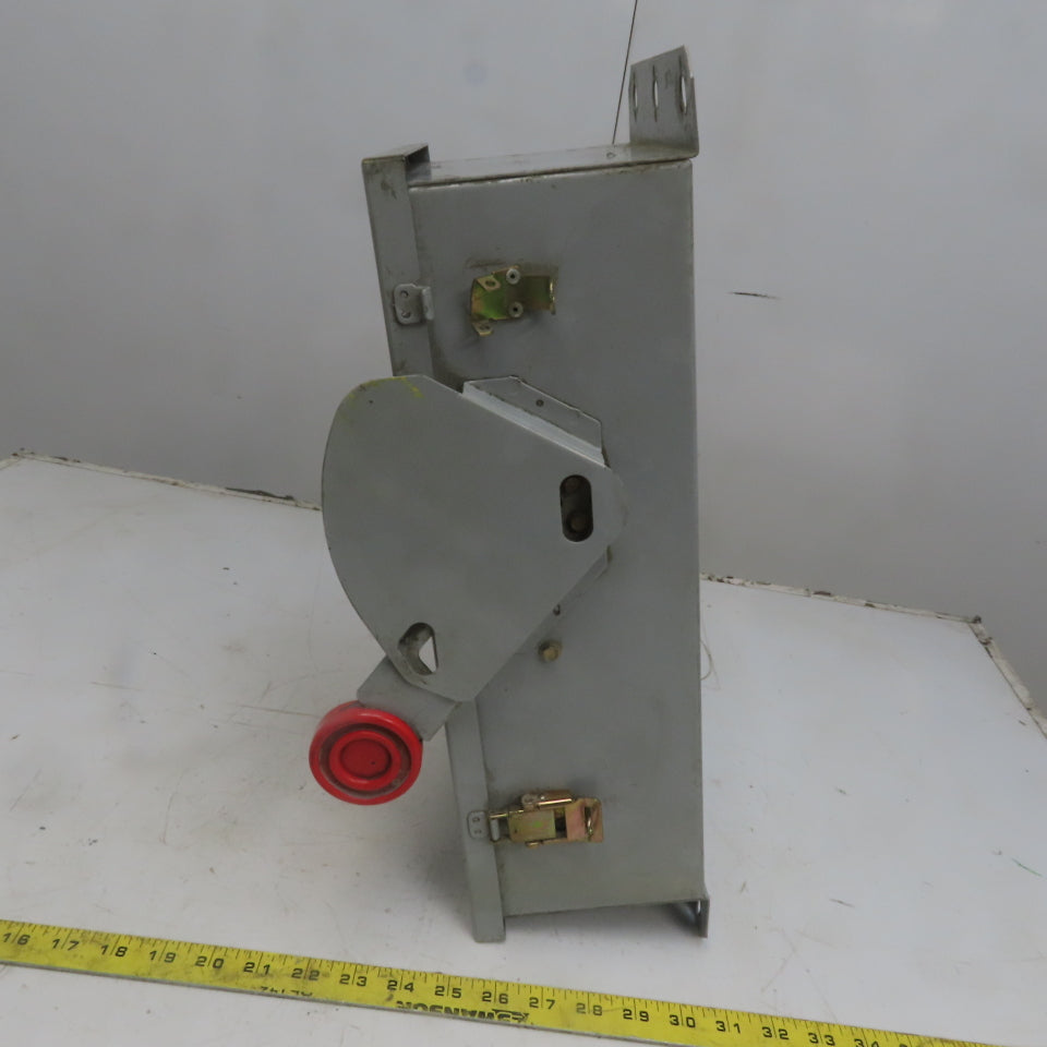 Cutler Hammer DH361FDK Ser. B 30A 600V 3 Pole Fusible Safety Disconnect Switch