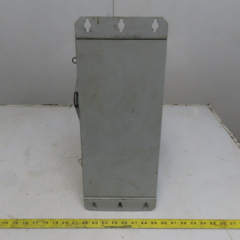 Cutler Hammer DH361FDK Ser. B 30A 600V 3 Pole Fusible Safety Disconnect Switch