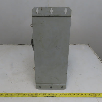 Cutler Hammer DH361FDK Ser. B 30A 600V 3 Pole Fusible Safety Disconnect Switch