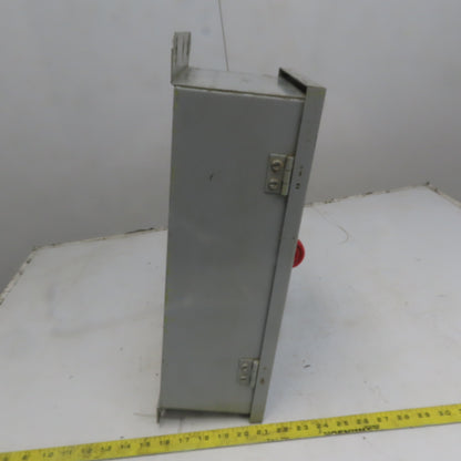 Cutler Hammer DH361FDK Ser. B 30A 600V 3 Pole Fusible Safety Disconnect Switch