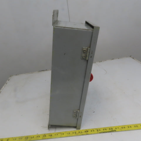 Cutler Hammer DH361FDK Ser. B 30A 600V 3 Pole Fusible Safety Disconnect Switch
