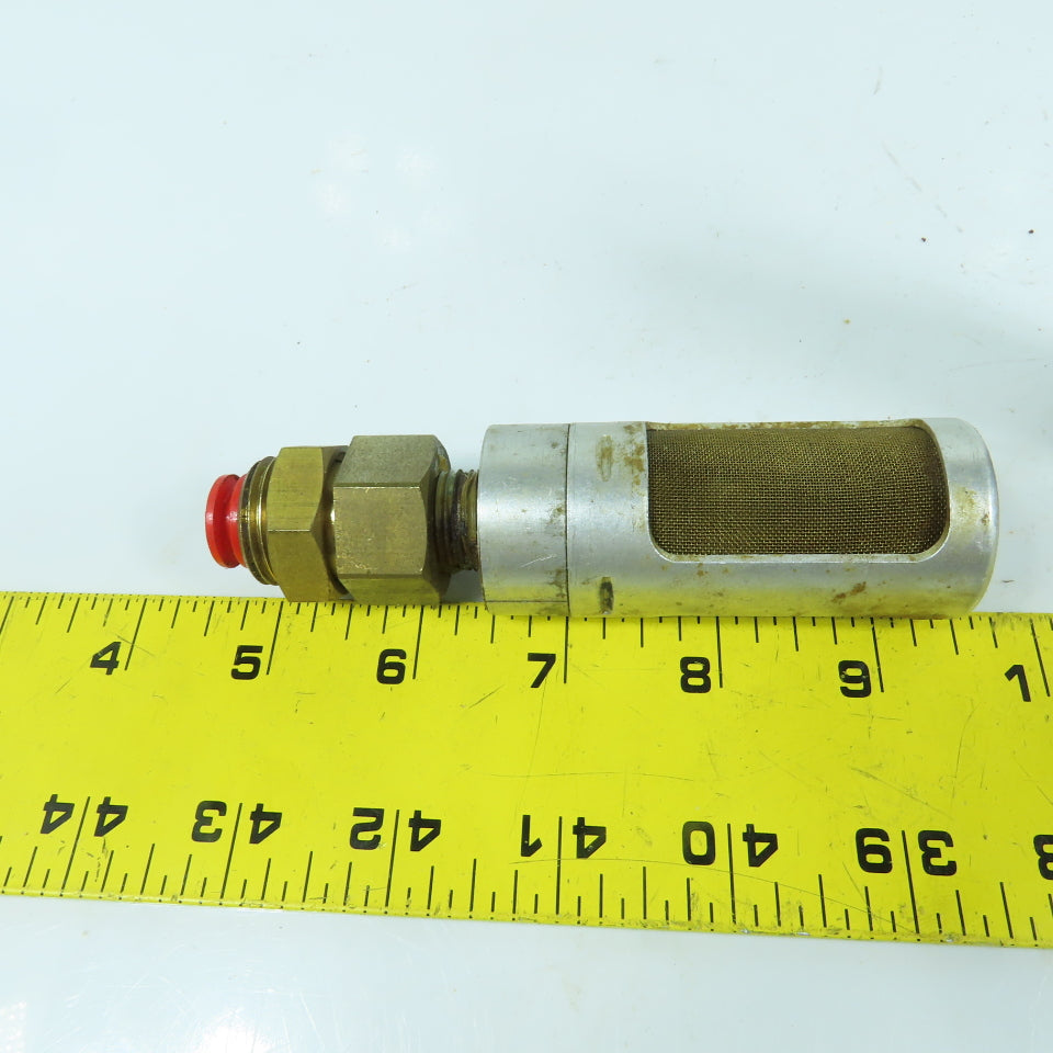 Boretti 1000-3-F 3/8" Push To Connect Compressed Air Muffler Lot Of 2