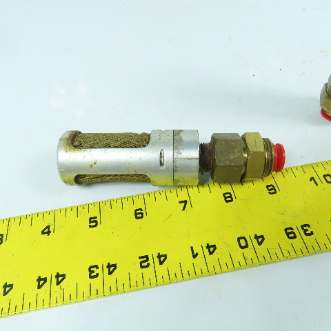Boretti 1000-3-F 3/8" Push To Connect Compressed Air Muffler Lot Of 2