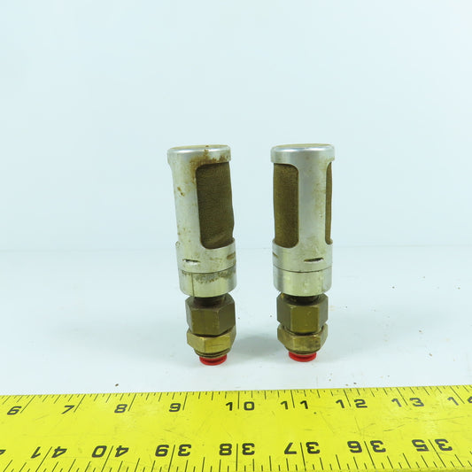 Boretti 1000-3-F 3/8" Push To Connect Compressed Air Muffler Lot Of 2