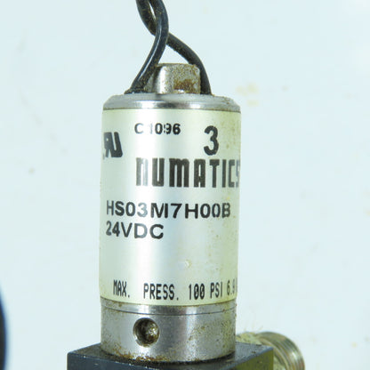 Numatics HS03M7H00B 2-Way Double Solenoid Pneumatic Valve 24V DC
