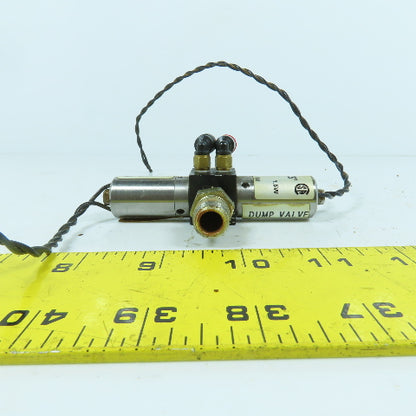 Numatics HS03M7H00B 2-Way Double Solenoid Pneumatic Valve 24V DC