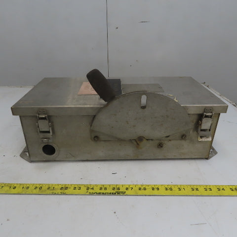Challenger SHD361SNC 30A 240V Fusible Stainless Steel Safety Disconnect Switch