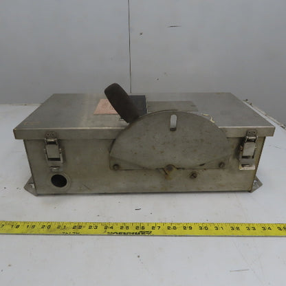 Challenger SHD361SNC 30A 240V Fusible Stainless Steel Safety Disconnect Switch
