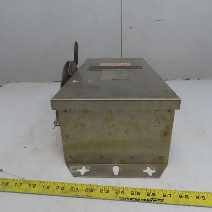 Challenger SHD361SNC 30A 240V Fusible Stainless Steel Safety Disconnect Switch