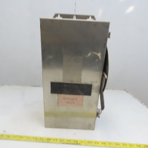 Challenger SHD361SNC 30A 240V Fusible Stainless Steel Safety Disconnect Switch