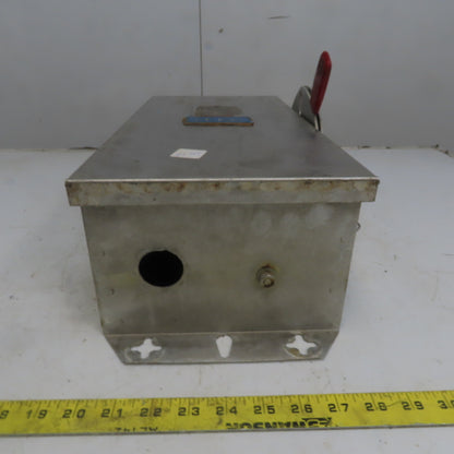 Westinghouse WHFN322 60A 240V Fusible Stainless Steel Safety Disconnect Switch
