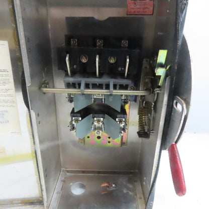 Westinghouse WHFN322 60A 240V Fusible Stainless Steel Safety Disconnect Switch