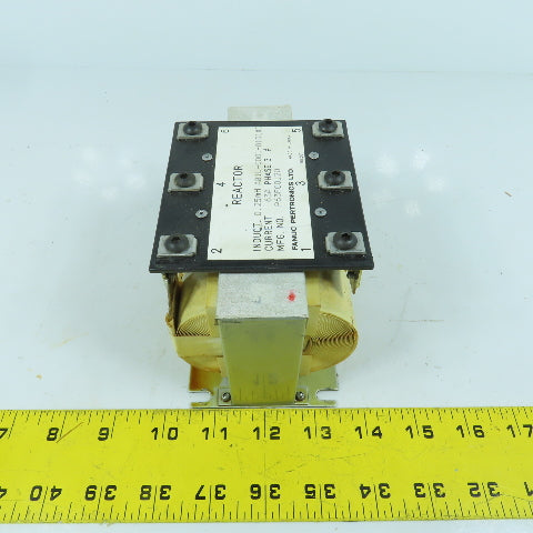 Fanuc A81L-0001-0101 63A Line Reactor 3-Phase 0.25mH