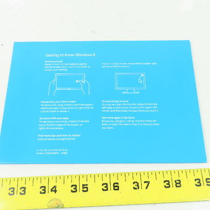 Microsoft FQC-05956 Windows 8 64-Bit OEM Disc