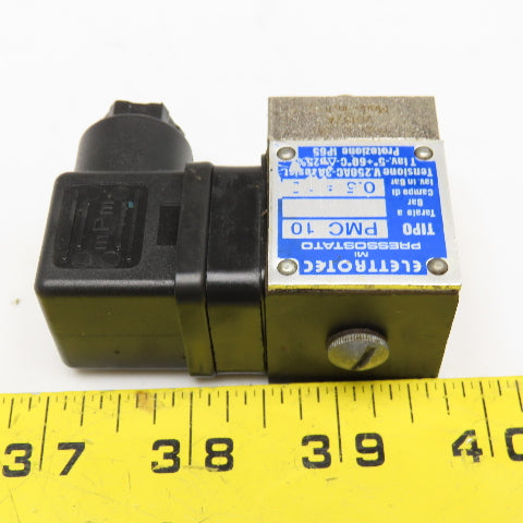Elettrotec PMC10 0.5-10 Bar Pressure Switch G1/8 BSBT 250VAC
