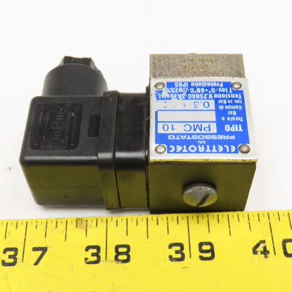 Elettrotec PMC10 0.5-10 Bar Pressure Switch G1/8 BSBT 250VAC