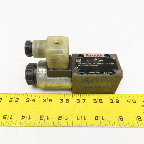 Rexroth 4WE 6 D62/EG24N9K4/V Single Solenoid Hydraulic Valve 24VDC 4/2