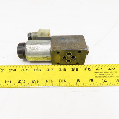 Rexroth 4WE 6 D62/EG24N9K4/V Single Solenoid Hydraulic Valve 24VDC 4/2