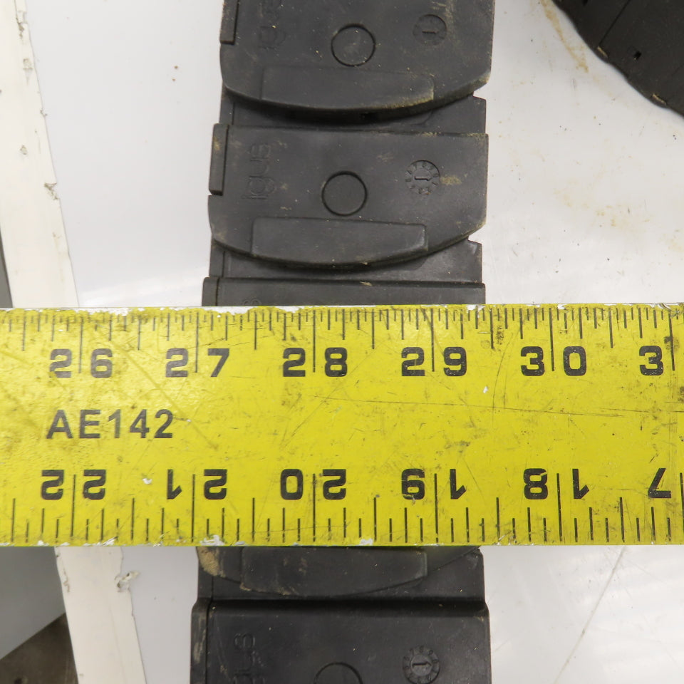 Igus 68.3.150 118" OAL Enclosed Cable & Hose Carrier Energy Chain 6.75 x 1.75"