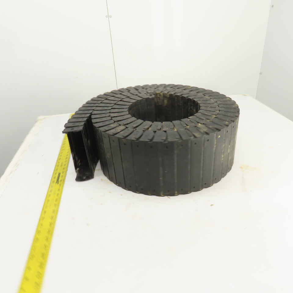 Igus 68.3.150 118" OAL Enclosed Cable & Hose Carrier Energy Chain 6.75 x 1.75"