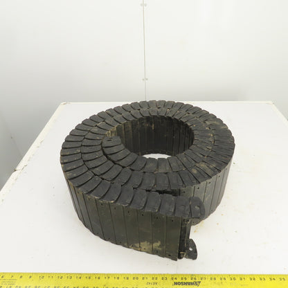 Igus 68.3.150 118" OAL Enclosed Cable & Hose Carrier Energy Chain 6.75 x 1.75"
