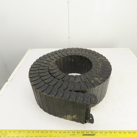 Igus 68.3.150 118" OAL Enclosed Cable & Hose Carrier Energy Chain 6.75 x 1.75"