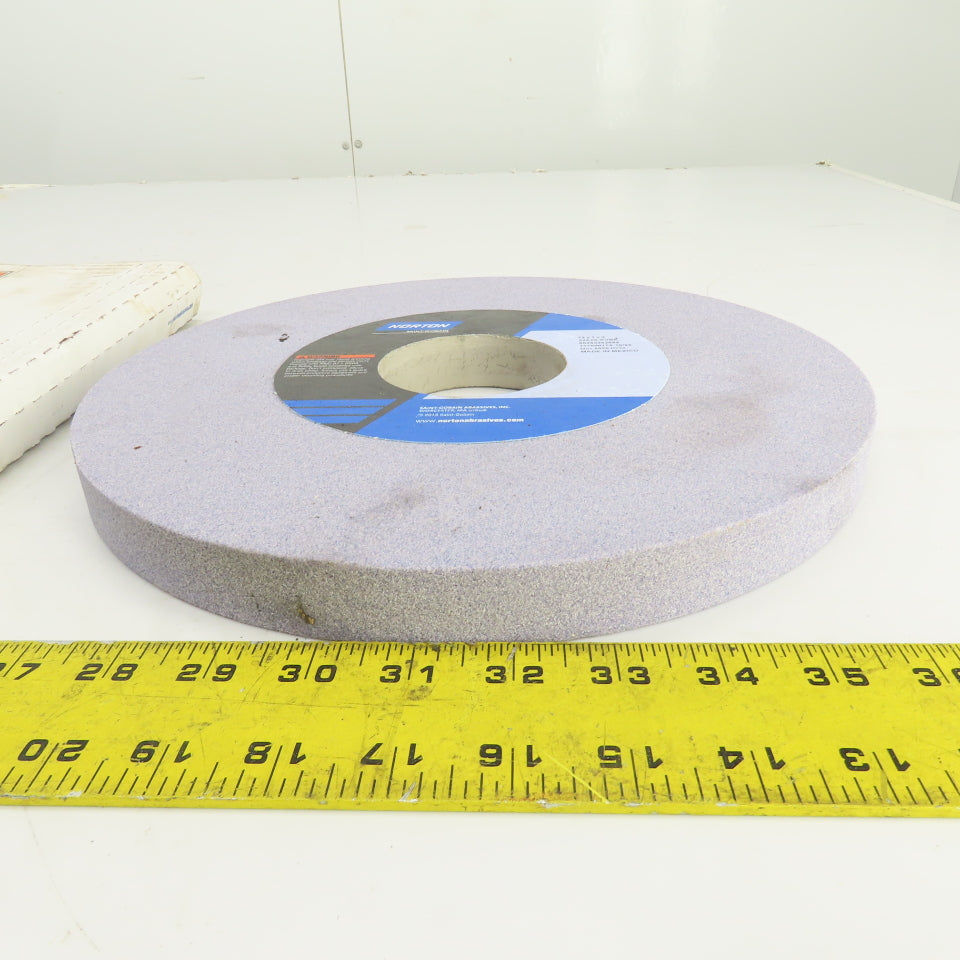 Norton 12" OD x 1" Thick 32A60-KVBE Tool Room Grinding Wheel 2070RPM 3" Arbor