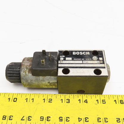 Bosch 081WV06P1V1012WS024/00 Hydraulic Solenoid Valve 4/2 Position 24VDC