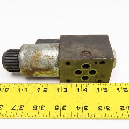 Bosch 081WV06P1V1012WS024/00 Hydraulic Solenoid Valve 4/2 Position 24VDC
