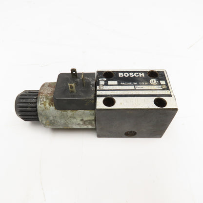 Bosch 081WV06P1V1012WS024/00 Hydraulic Solenoid Valve 4/2 Position 24VDC