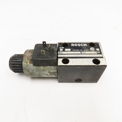 Bosch 081WV06P1V1012WS024/00 Hydraulic Solenoid Valve 4/2 Position 24VDC