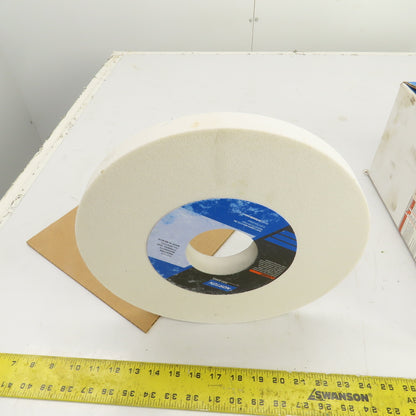 Norton 12" OD x 1" Thick 38A60-IVBE Tool Room Grinding Wheel 2070RPM 3" Arbor