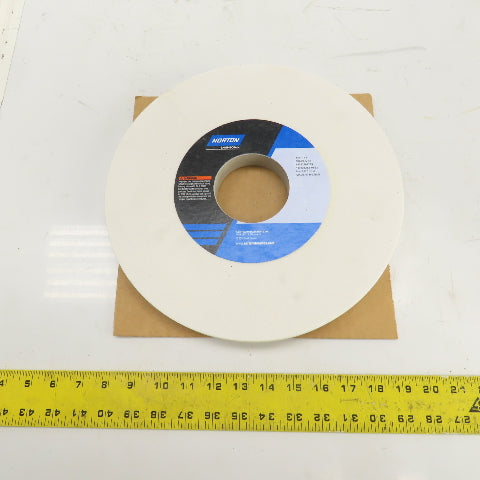 Norton 12" OD x 1" Thick 38A60-IVBE Tool Room Grinding Wheel 2070RPM 3" Arbor