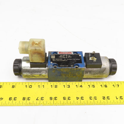 Rexroth 4WE 6 E62/EG24N9K4/V 4/3 Position Solenoid Valve Closed Center 24VDC
