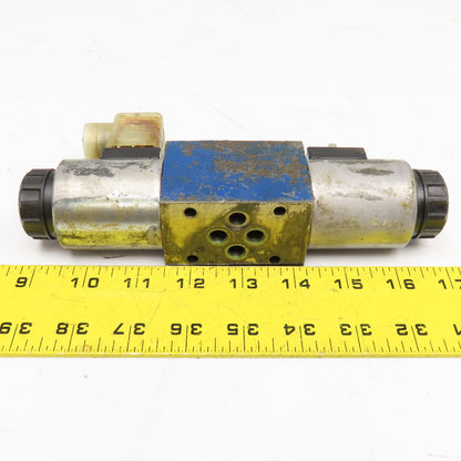 Rexroth 4WE 6 E62/EG24N9K4/V 4/3 Position Solenoid Valve Closed Center 24VDC