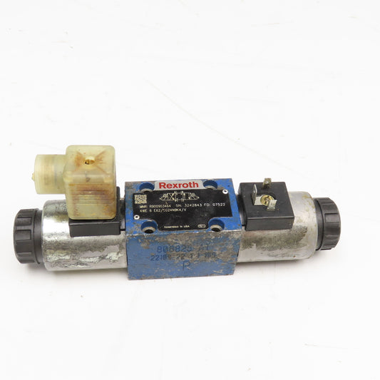 Rexroth 4WE 6 E62/EG24N9K4/V 4/3 Position Solenoid Valve Closed Center 24VDC