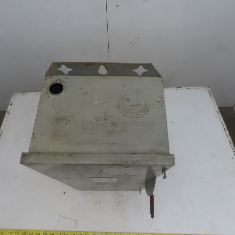 Westinghouse Bryant GFN423N 100A 240V 3 Pole Fusible Safety Disconnect Switch