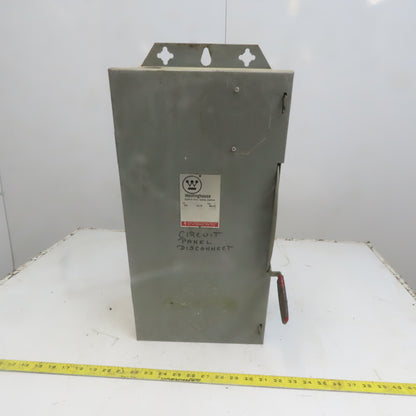Westinghouse Bryant GFN423N 100A 240V 3 Pole Fusible Safety Disconnect Switch