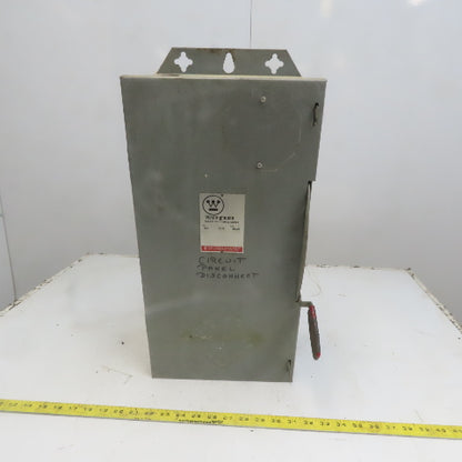Westinghouse Bryant GFN423N 100A 240V 3 Pole Fusible Safety Disconnect Switch