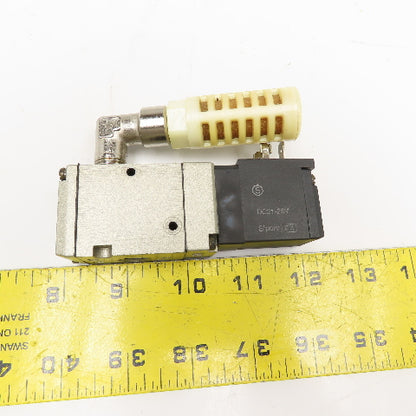 SMC EVP342-5Y0-02FA-Q Pneumatic Solenoid Valve 1/4" NPT 24VDC